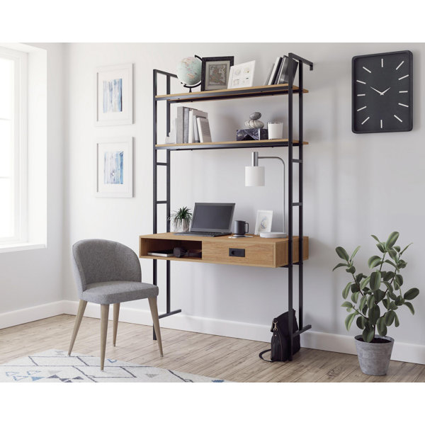 Williston Notasulga Wall Mounted Leaning/Ladder Desk Wayfair.ie